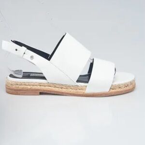 White Espadrille Sandals